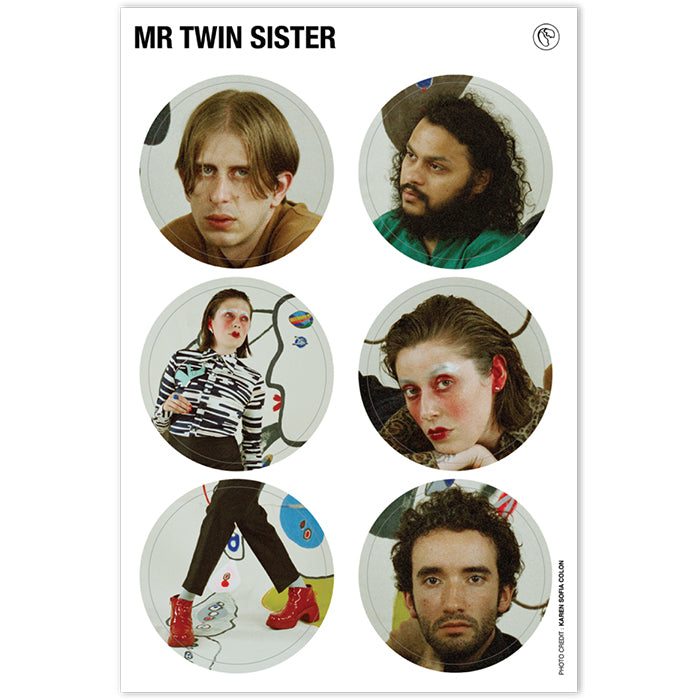 Mr Twin Sister Sticker Sheet
